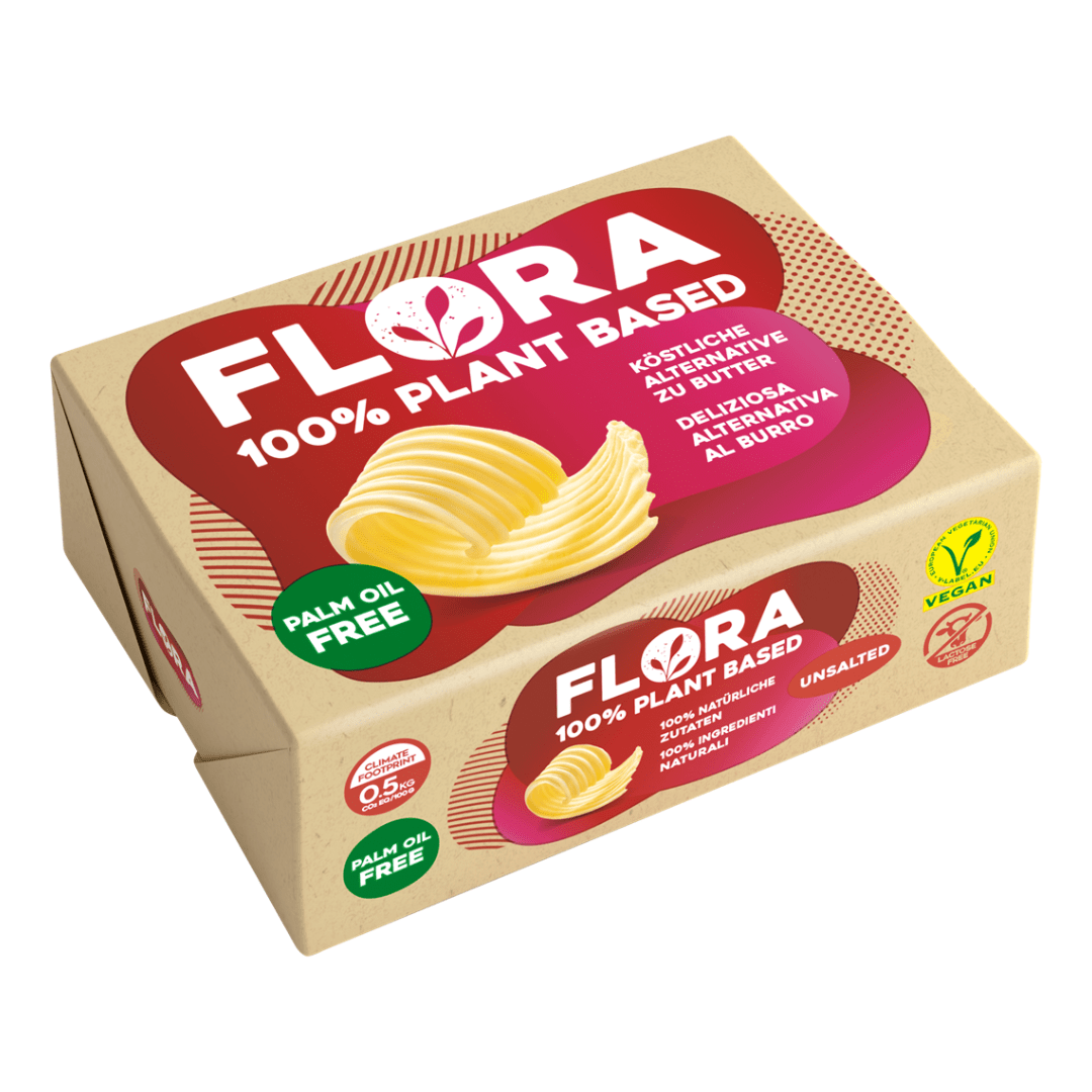 Flora Demi-Sel 250g - Alternative au Beurre Demi-Sel