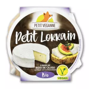 Petit Lorrain 110g - Affiné Alternative Vegan Fromag Style Camembert - Petit Veganne magasin vegan belgique en ligne magasin vegan belgique en ligne