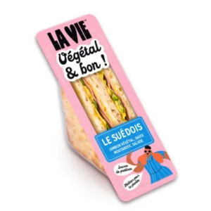 Sandwich Vegan Le Suédois La Vie Foods Belgique