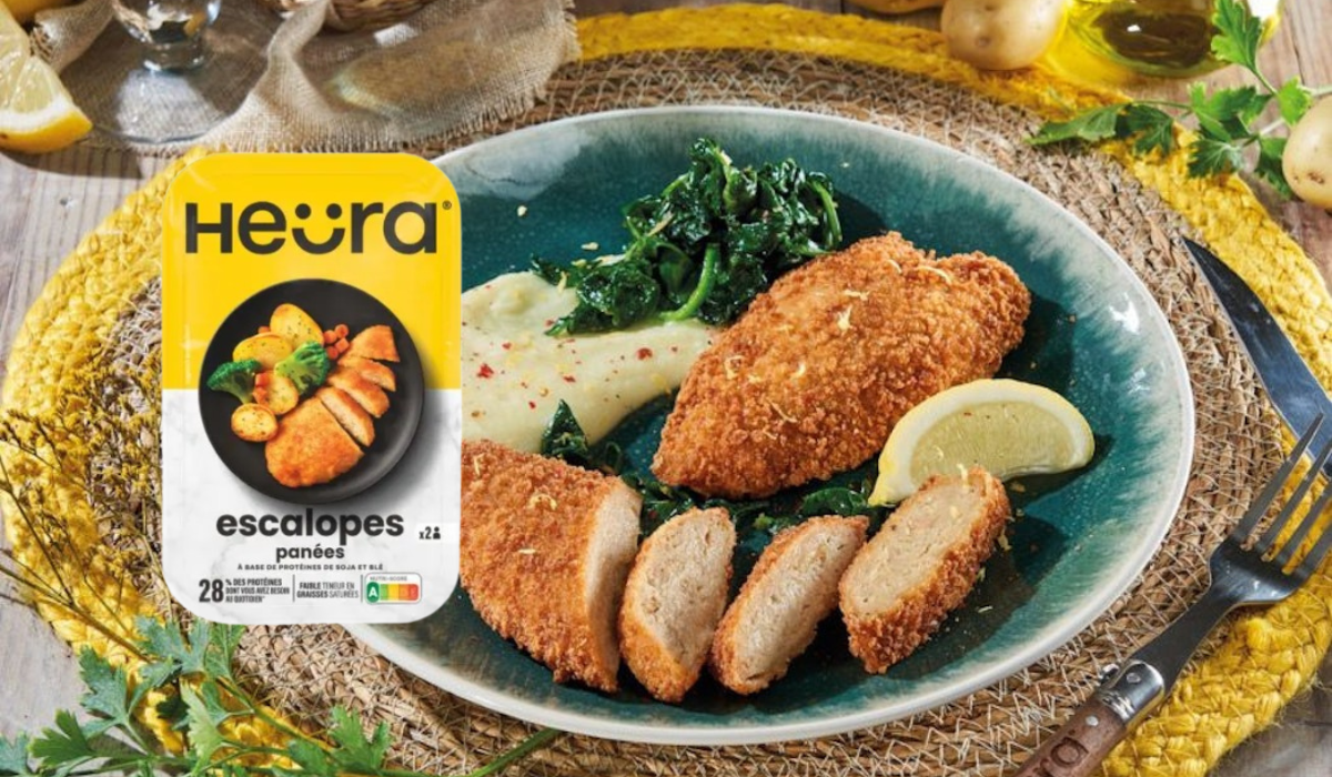escalope panée heura vegan belgique