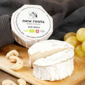 new roots soft white vegan camembert fromage suisse