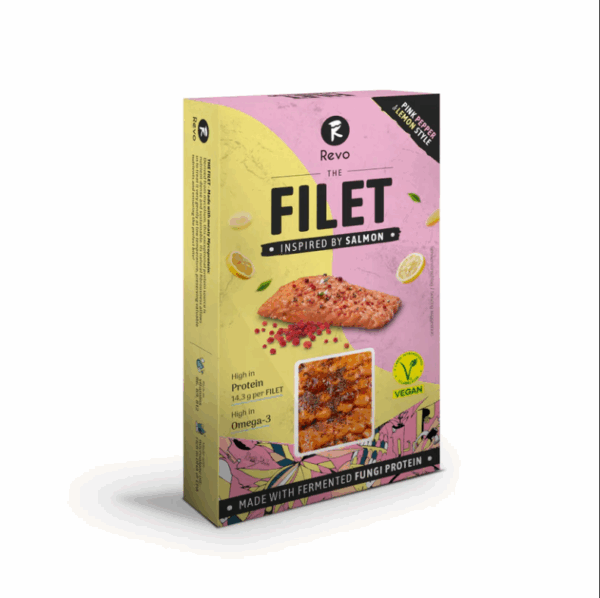 filet pink pepper lemon baies roses citron revo food saumon poisson végétal vegan belgique