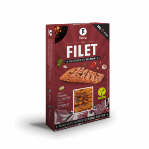 filet bbq style revo food saumon poisson végétal vegan belgique barbecue