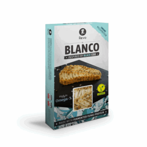 blanco black cod poisson vegetal vegan revo foods belgique