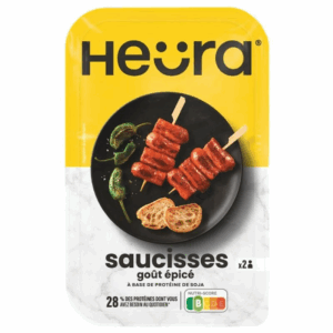heura saucisses épicées chipolata vegan belgique