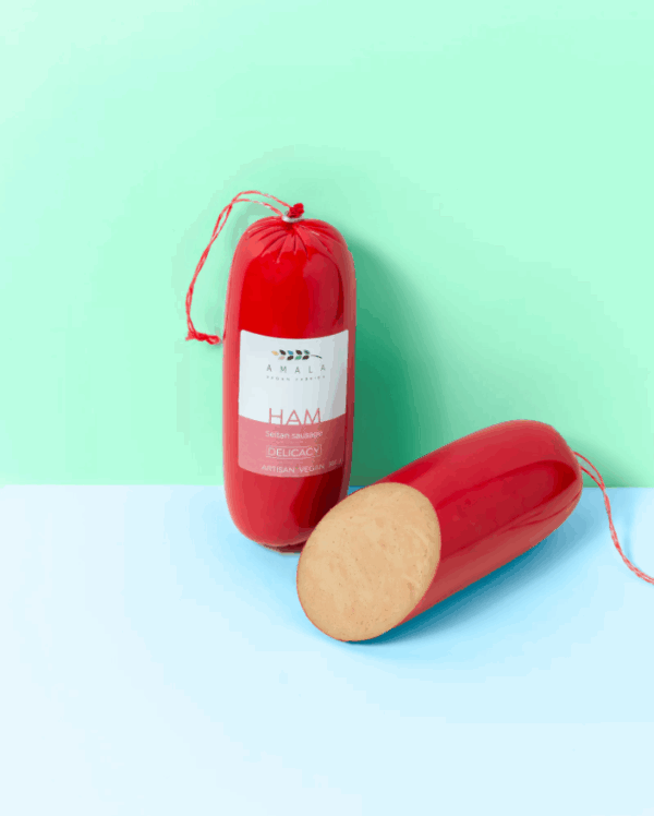 Saucisson de jambon vegan amala belgique