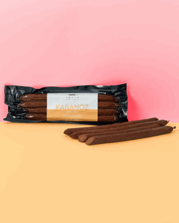 Saucisson style kabanos vegan amala belgique