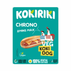 hot dog vegan chrono kokiriki belgique