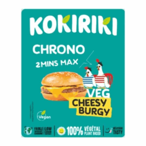 burger fromage vegan chrono kokiriki belgique