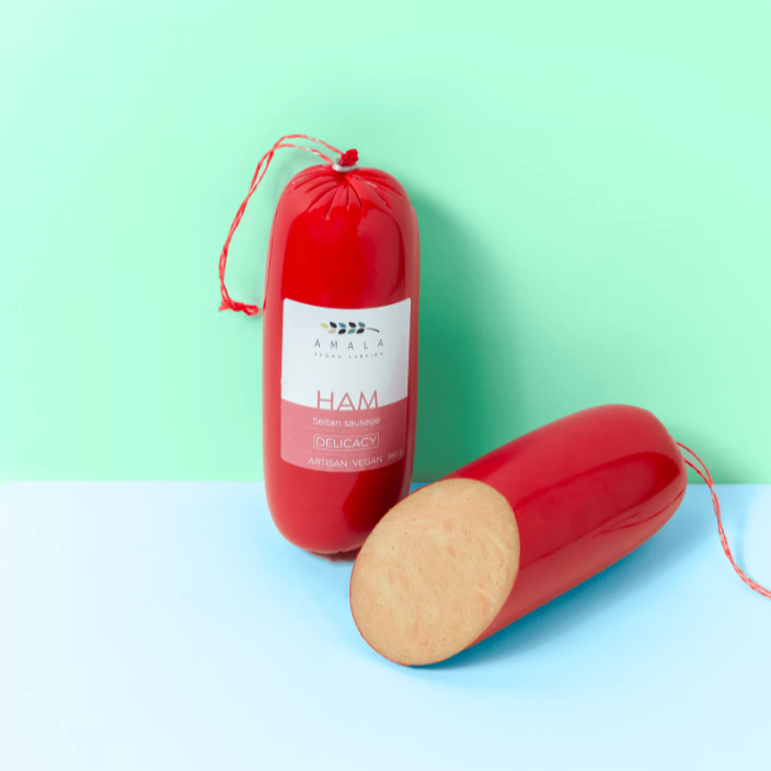 Saucisson de jambon vegan amala belgique