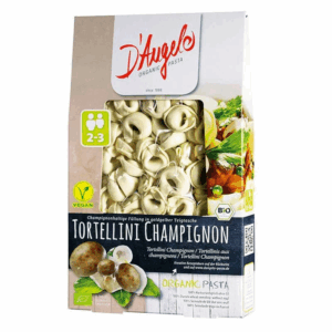 d'angelo pasta vegan tortellini champignons belgique
