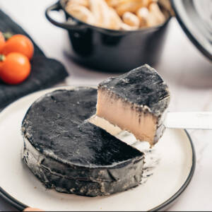 a la ceniza à la cendre noire la carleta fromage vegan alternative belgique