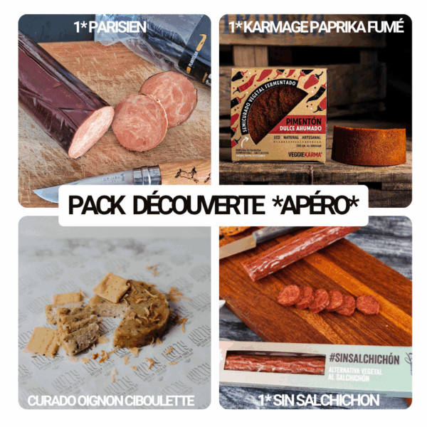 pack découverte apéro vegan