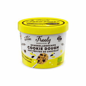 cookie dough pâte à cookie pépites de chocolat freely handustry vegan belgique