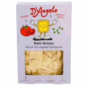 d'angelo ravioli sauce bolognaise vegan belgique