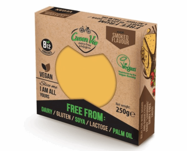 style gouda fumé en bloc alternative vegan fromage green vie belgique