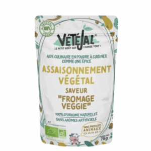 assaisonnement fromage italien affiné veggie vegan belgique vetejal vegahimsa les maitres veganiers