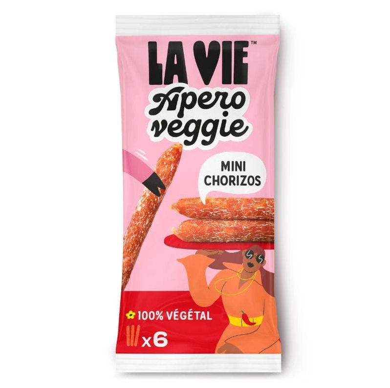 Mini chorizos vegan végétaux la vie foods altenative viande charcuterie en ligne belgique Mini chorizos vegan végétaux la vie foods altenative viande charcuterie en ligne belgique