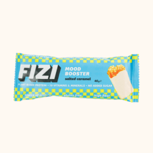 fizi mood booster barre caramel salé vegan belgique en ligne