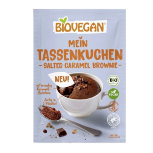 Mix pour MugCake Brownie Caramel Salé 55g - BioVegan magasin vegan charleroi belgique en ligne