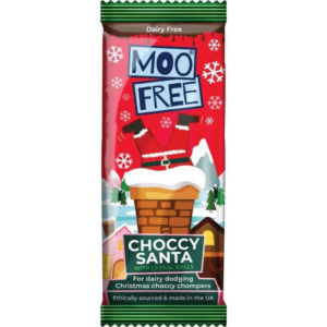 Chocolat Vegan "Père Noël" 30g - Moo Free magasin vegan belgique charleroi en ligne