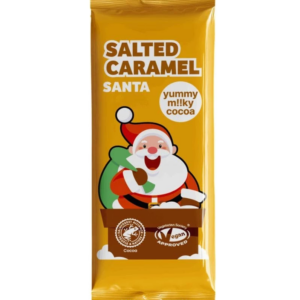 Père Noël En Chocolat Au Caramel Salé 20g - Plamil magasin vegan belgique charleroi en ligne