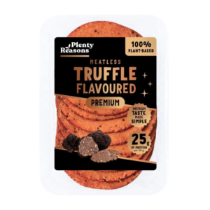 Tranches Vegan Saveur Truffe 100g - Plenty Reasons magasin vegan belgique charleroi en ligne
