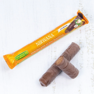 Stick Chocolat Nirwana Fourré Praliné 22g - Rapunzel magasin vegan charleroi belgique en ligne