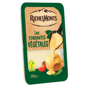 Raclette Tranches Fondantes Végétales 200g - RichesMonts magasin vegan belgique charleroi en ligne