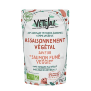Assaisonnement "Goût Saumon Fumé" 75g - VéTéJal magasin vegan belgique charleroi en ligne