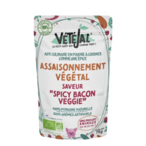 Assaisonnement "Goût Spicy bacon" 75g - VéTéJal magasin vegan belgique charleroi en ligne