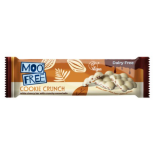 Barre Crunch Cookie 35g - Moo Free magasin vegan belgique en ligne