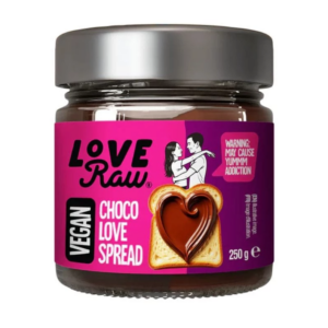 Pâte à tartiner Vegan Cacao & Noisette 250g - Choco-Love - Love Rawmagasin vegan belgique en ligne