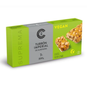 Turron Vegan Aux Amandes 200g - Castillo de Jijora magasin vegan belgique en ligne