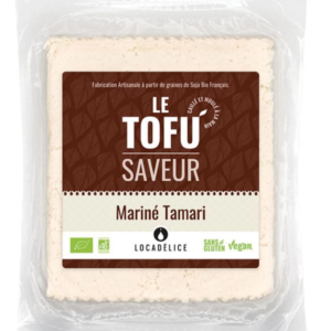 Locadélice - Tofu Mariné Tamari 180g magasin vegan belgique en ligne