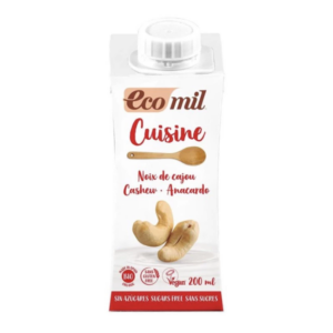 Cuisine Noix de Cajou 200ml - Ecomil magasin vegan belgique en ligne