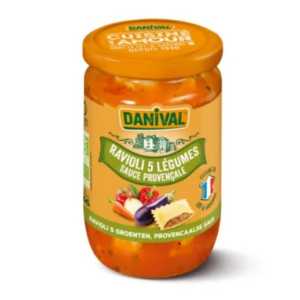 Danival - Ravioli 5 légumes 670g magasin vegan belgique en ligne