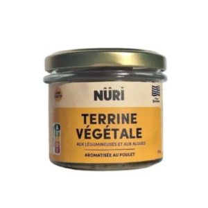 Terrine Végétale Saveur Poulet 90g - Nüri magasin vegan belgique en ligne
