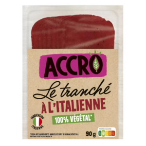 Tranché à l’Italienne 90g - Style jambon de parme - Accro magasin vegan en ligne belgique