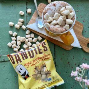 Mini Marshmallow Vegan Au Sirop d'Érable 105g - Dandies magasin vegan belgique en ligne