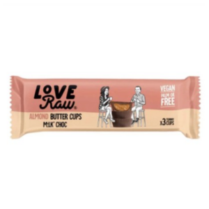 Butter Cups Amandes 39g love raw magasin vegan Belgique en ligne