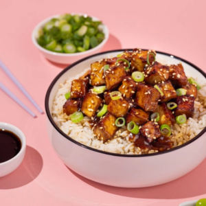 Tofu À Poêler Sauce Teriyaki 240g - La Vie Food magasin vegan belgique en ligne
