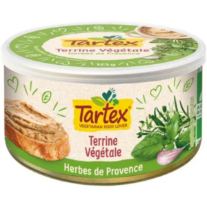 Terrine Végétale Herbes de Provence 125g - Tartex magasin vegan belgique en ligne