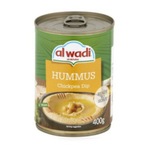 Houmous hummus Tahini 400g - Recette Libanaise - Al Wadi magasin vegan belgique en ligne