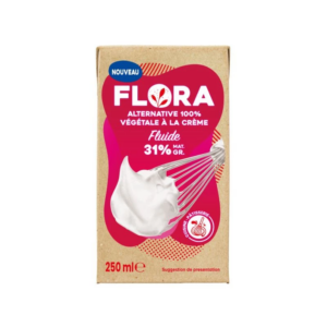 Briquette Flora Plant 31% 250ml magasin vegan belgique en ligne creme végétale