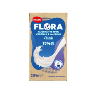 Briquette Flora Plant 15% 250ml magasin vegan belgique en ligne creme végétale