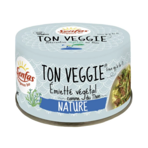 Ton Veggie Nature 120g - Alternative Vegan Au Thon - Senfas magasin végétalien belgique en ligne