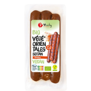 Saucisses Végétales Orientales 120g - Wheaty magasin vegan belgique charleroi en ligne