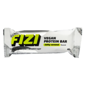 Barre Protéinée Nutty Caramel 40g - Vegan Protein Bar - Fizi magasin vegan belgique charleroi en ligne