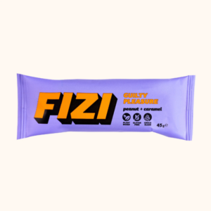 Barre Peanut Caramel 45g - Guilty Pleasure - Fizi magasin vegan belgique charleroi en ligne